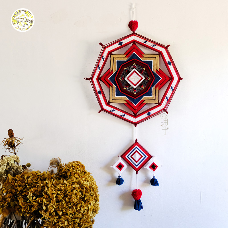 念生活铺子手工编织壁挂装饰