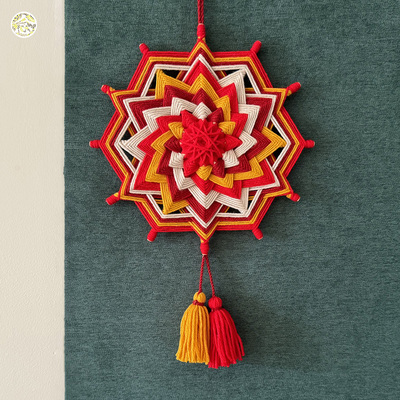 念生活铺子新年配色曼达拉壁挂