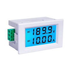 12v200v600v10a50a数显直流电压表电流表LCD数字双显模块D85-3051