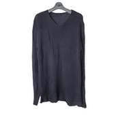 折扣精品男装 时尚 休闲修身 SD正品 花样钩花V领针织衫 3504