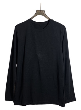 圣迪家男生圆领刺绣花全棉长袖T恤0244