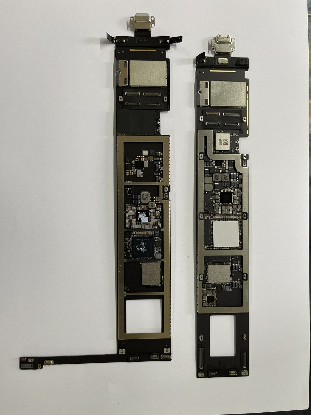 IPAD789MINI56AIR3PRO11 인치 10.5 12.9 원래 분해 마더보드 A2377A1822A2270