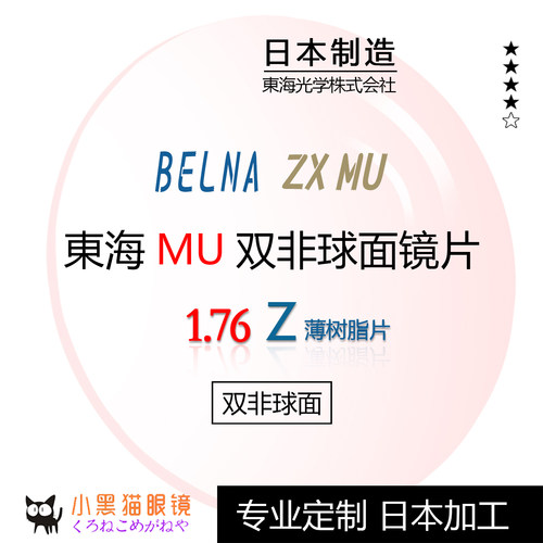 防蓝光超轻高度近视散光眼镜片