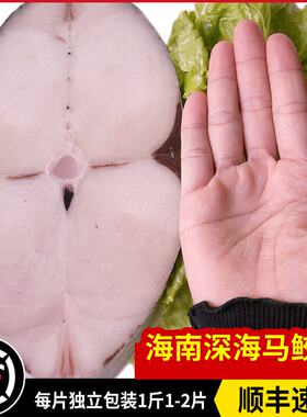 海南送礼大片马鲛鱼新鲜中段整切