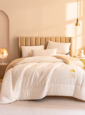 GIVERNY HOME春秋被冬被大豆纤维蚕丝化纤被四季通用被子被芯