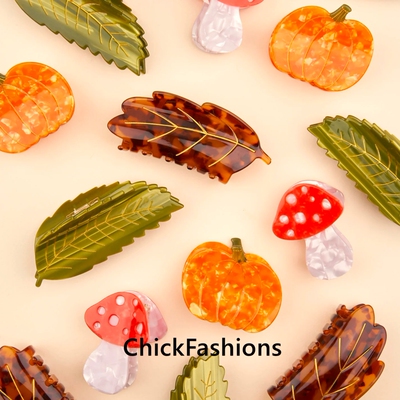 森林系新品进口法国coucou suzette红蘑菇枫叶树叶松果松鼠