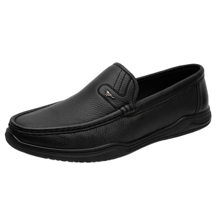 七匹狼男鞋2025新款羊皮软底软面真皮休闲皮鞋乐福鞋豆豆鞋驾车鞋