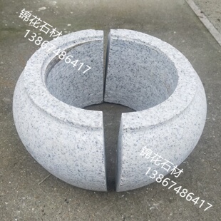 庙宇仿古别墅庭院石头柱础石木头底座石雕柱墩防水柱顶石柱角宿