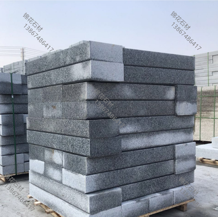 天然花岗岩路沿石路边石异形侧平石路缘石马路牙子立道牙花坛石泰