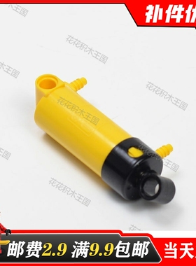 适用乐高 科技积木机械配件63855 47225 47224c01 1x7 气缸