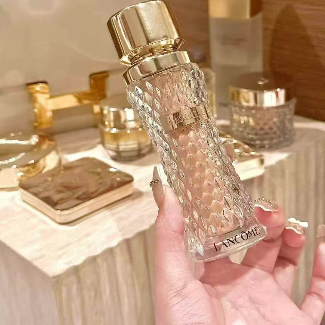 新版兰蔻菁纯粉底液小蛮腰臻颜精华持久不脱妆养肤遮瑕90 100