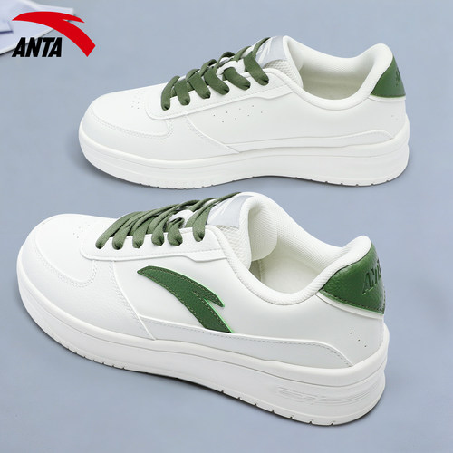 安踏男鞋轻程V2小白鞋