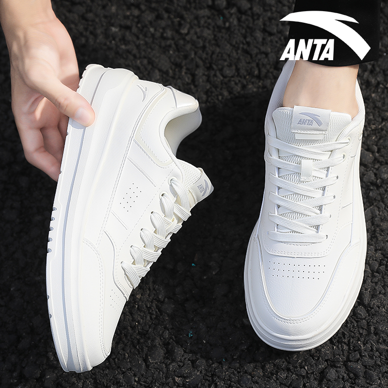 安踏板鞋男轻便透气百搭