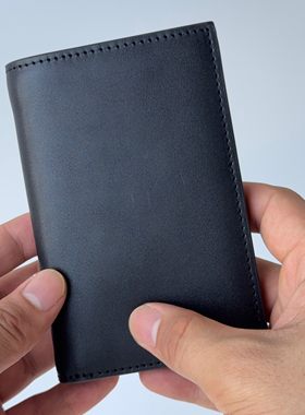 【皮先生专属】男士短款多功能钱包钱夹两折卡包班同款进口小牛皮