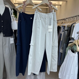 新款 裤 高腰宽松百搭双口袋休闲裤 工装 11505 长裤 WEARELAB2026春季