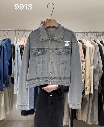 牛仔外套宽松高品质百搭水洗夹克