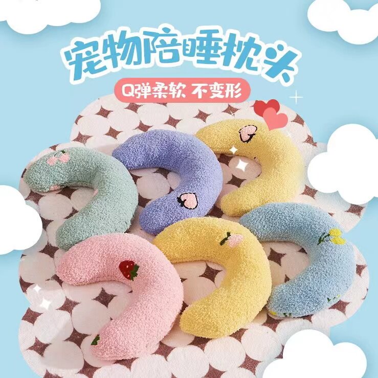 猫咪狗狗卡通小枕头玩具狗