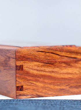 海南黄花梨木收纳盒工艺小件储物