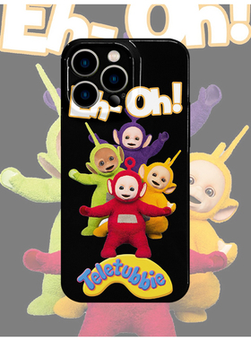 黑底天线宝宝菲林手机壳亮面适用苹果16promaxiphoneOPPORENO10PROFINDX5PRO荣耀MAGIC4PROVIVOX200IQOONEO6