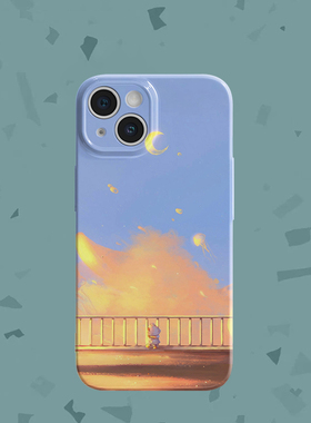 韩系治愈白天的夜菲林手机壳适用苹果16promaxiphoneOPPORENO10PROFINDX5PRO氛围MAGIC4PROVIVOX200IQOONEO6