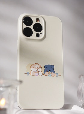 韩系可爱浅黄色菲林手机壳日系亮面适用苹果13promaxiphone14华为nova8小米13pro全包P50半包软壳硬壳防摔