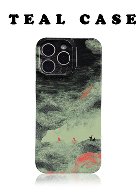 新中式国风原创图案手机壳适用苹果16promaxiphoneOPPORENO10PROFINDX5PRO荣耀MAGIC4PROVIVOX200IQOONEO6