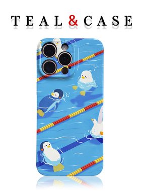 原创游泳池大杂烩亮面手机壳适用苹果16promaxiphoneOPPORENO10PROFINDX5PRO荣耀MAGIC4PROVIVOX200IQOONEO6