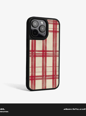 【TEAL】磨砂磁吸晶瓷手机壳复古风古早风千禧风巴洛克复古格纹条纹适用于苹果12iphone16promax15plus13pro