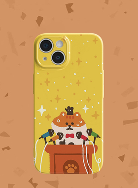 韩系可爱黄色菲林手机壳亮面适用苹果16promaxiphoneOPPORENO10PROFINDX5PRO荣耀MAGIC4PROVIVOX200IQOONEO6