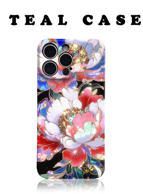 新中式国风原创图案手机壳适用苹果16promaxiphoneOPPORENO10PROFINDX5PRO荣耀MAGIC4PROVIVOX200IQOONEO6