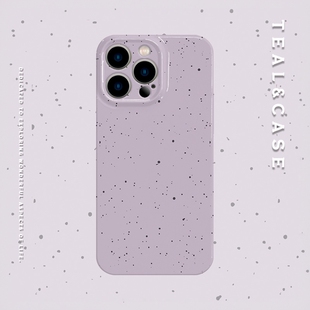 紫色底泼墨波点菲林手机软壳适用苹果16promaxiphoneOPPORENO10PROFINDX5PRO荣耀MAGIC4PROVIVOX200IQOONEO6