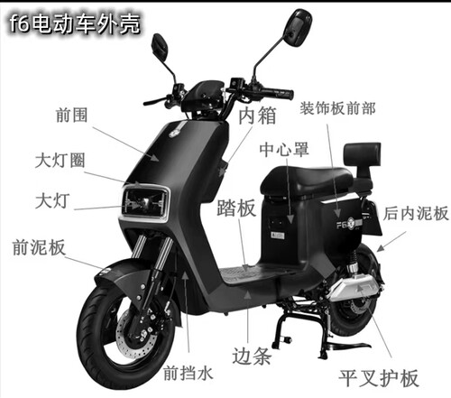 123电动车外壳电动车外壳塑料件