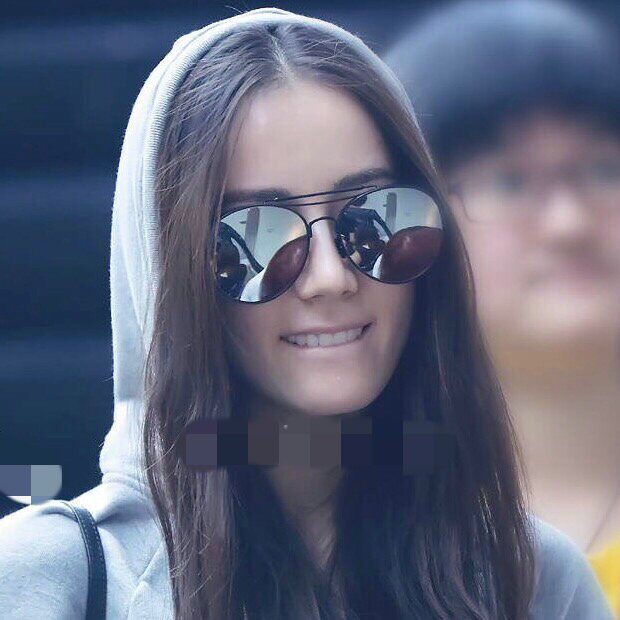 韩国欧美明星同款墨镜太阳眼镜迪丽热巴网红街拍可配近视太阳眼镜