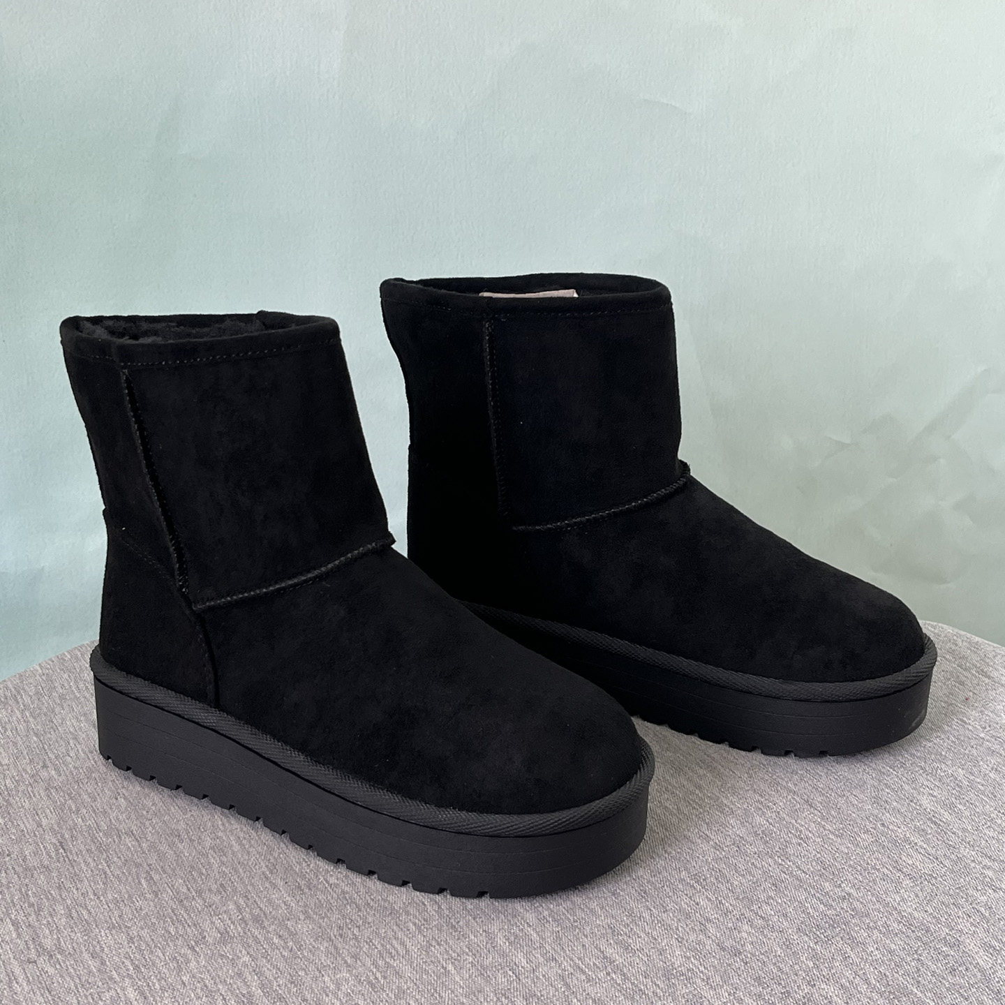 30码经典款冬季棕色雪地靴女短筒