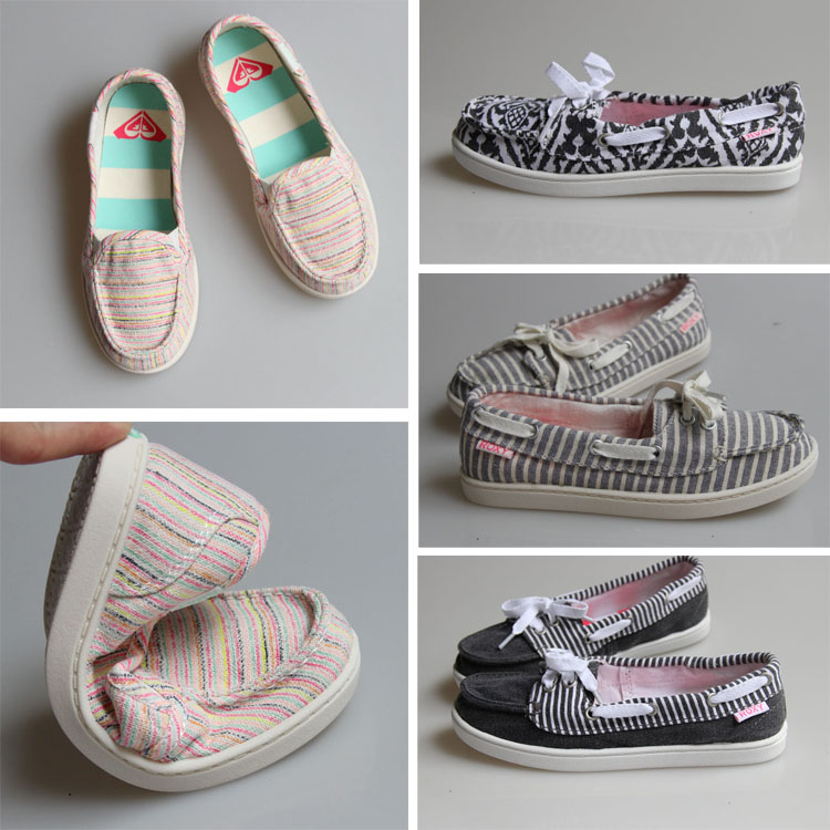 春季套脚软底舒适风亲子鞋