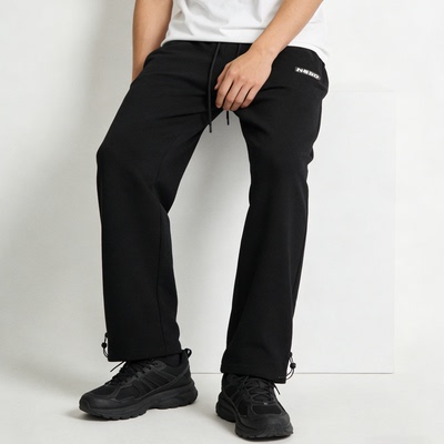 NS76美式潮牌抽绳运动裤男春秋宽松直筒休闲卫裤情侣款百搭长裤子