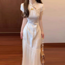 旗袍女2026新款夏季日常可穿年轻款国风复古改良新中式连衣裙长裙