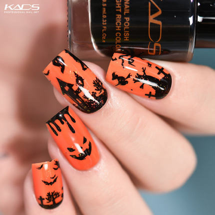 俄罗斯田园猫KADS印花板印花彩绘钢板 万圣001-025