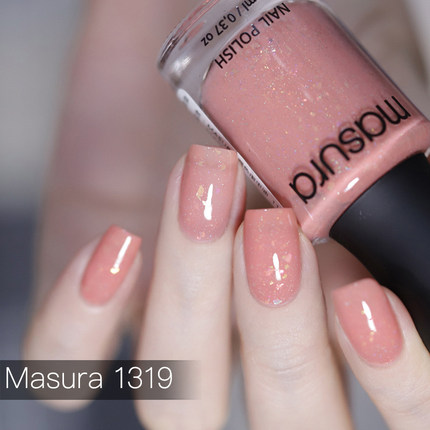 俄罗斯田园猫Masura1301-1325 11ml指甲油持久温变免烤树莓软糖