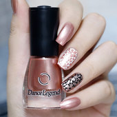 俄罗斯 DanceLegend印油小猫订制美甲印花胶纯色金属指甲油 6.5ml