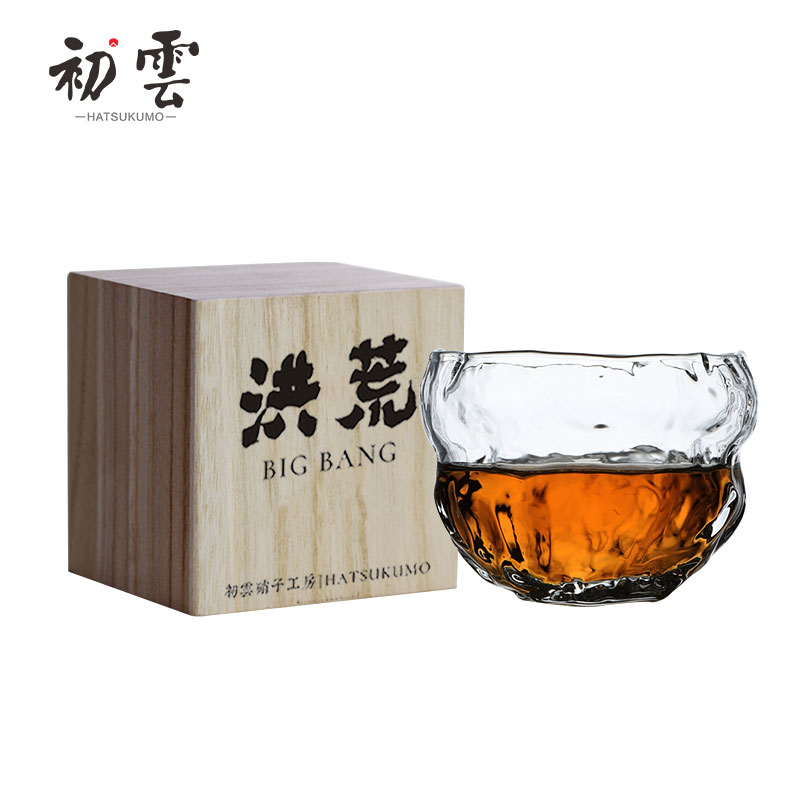 Bigbang洪荒杯|初云手作vintage中古玻璃杯 酒杯威士忌杯洋酒杯子