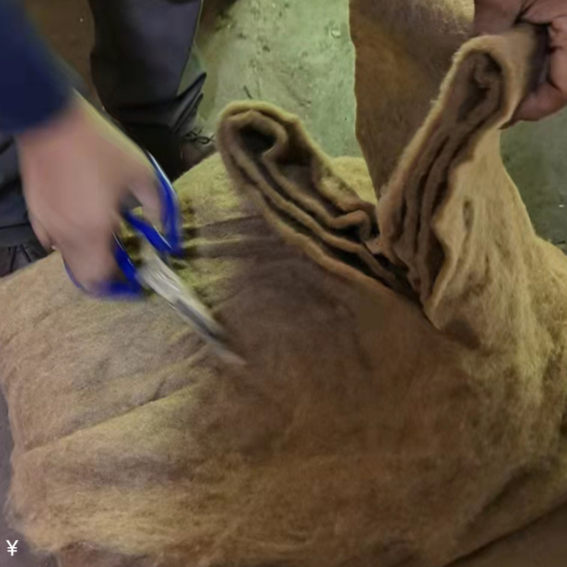 驼绒被絮片棉衣填充物定做包邮