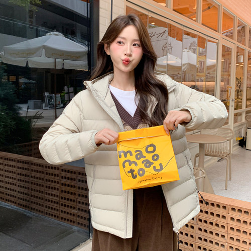 2025新款排骨羽绒服百搭情侣款冬