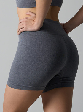 SKIM卡戴LU家瑜伽Seamless Legging无缝塑形高弹亲肤运动瑜伽短裤