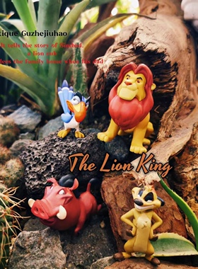 回馈！全新正版狮子王彭彭沙祖辛巴丁满手办玩具公仔摆件人偶模型