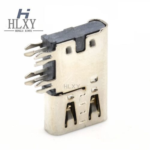 USB插座母座Type-c6pin