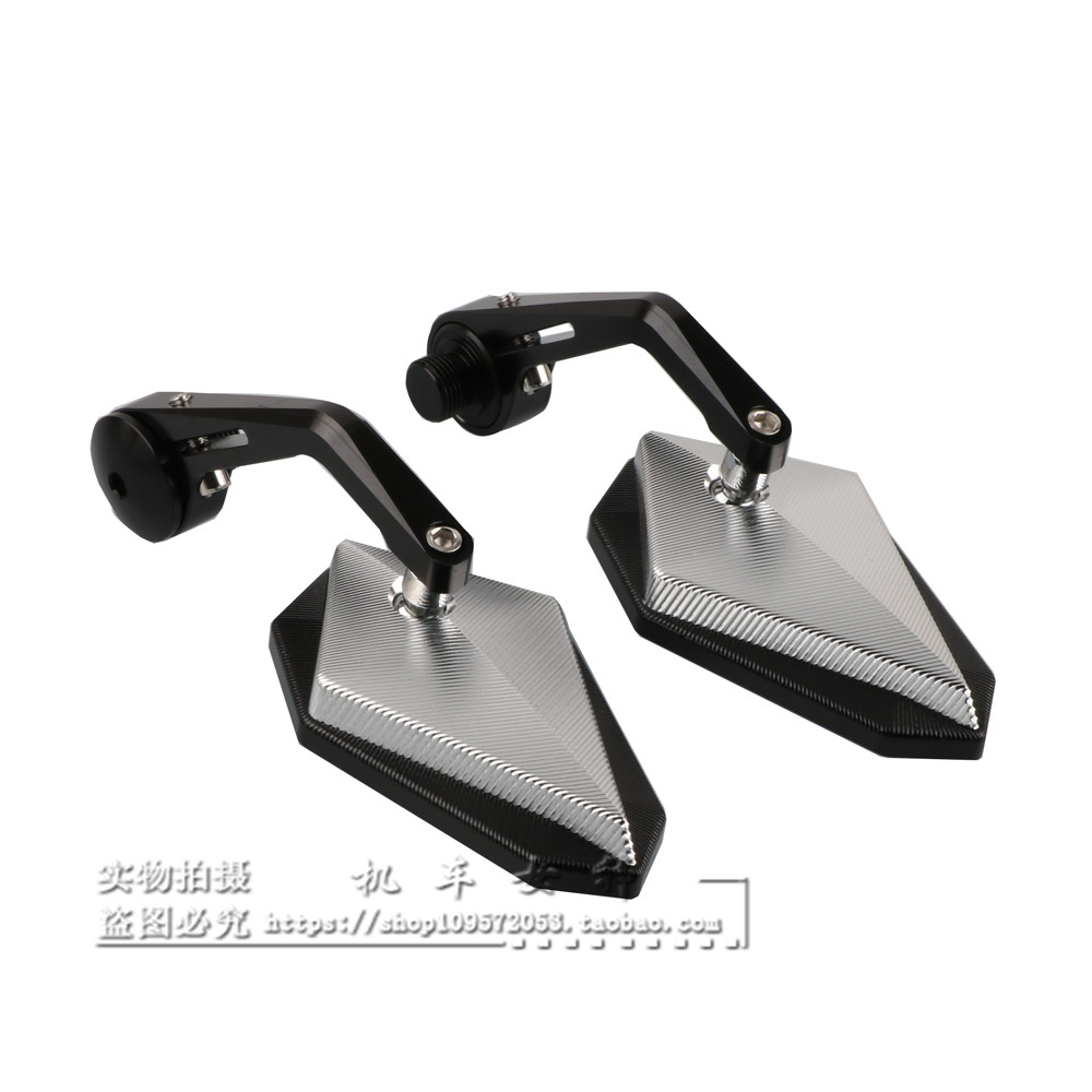 适用宝马S1000R车把后视镜F900R端子镜改装配件大视野手把反光镜