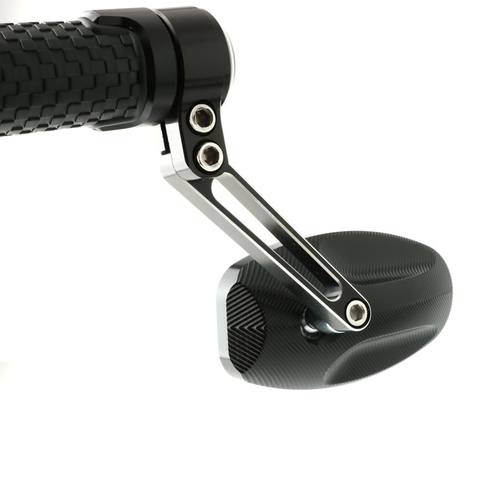 适用雅马哈 MT10 MT03 MT07 MT09 改装CNC手把后视镜倒车镜反光镜