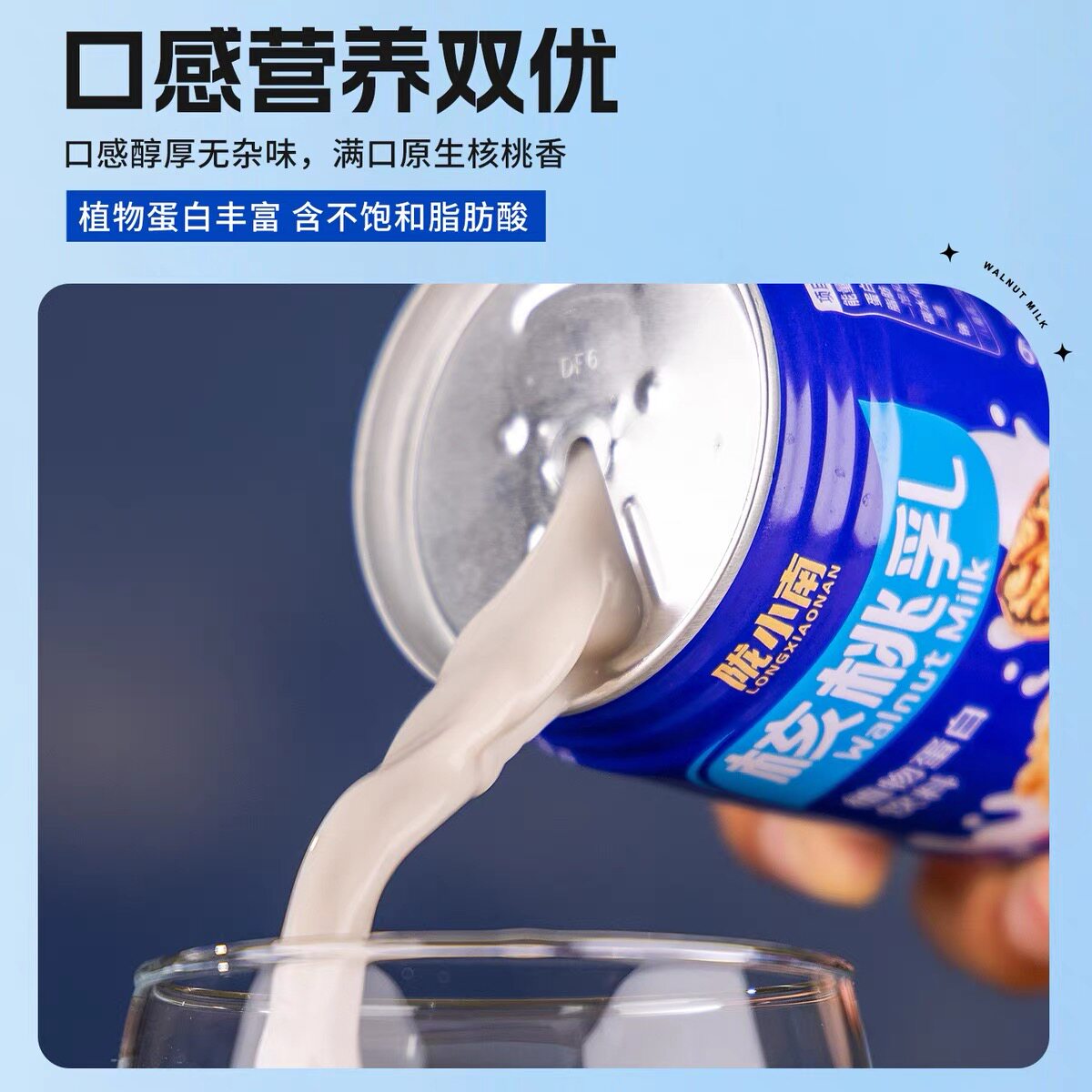 陇小南核桃乳饮料240ml*12罐