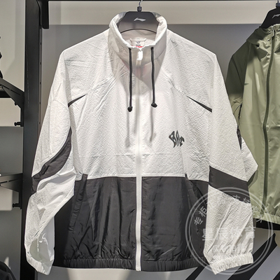 李宁外套男款2024春季新款反伍系列运动宽松休闲开衫风衣AFDU419